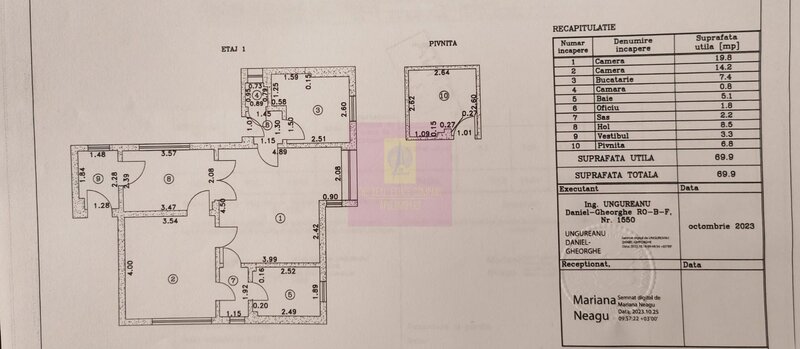 Foisorul de Foc-Mosilor, apartament de 2 camere